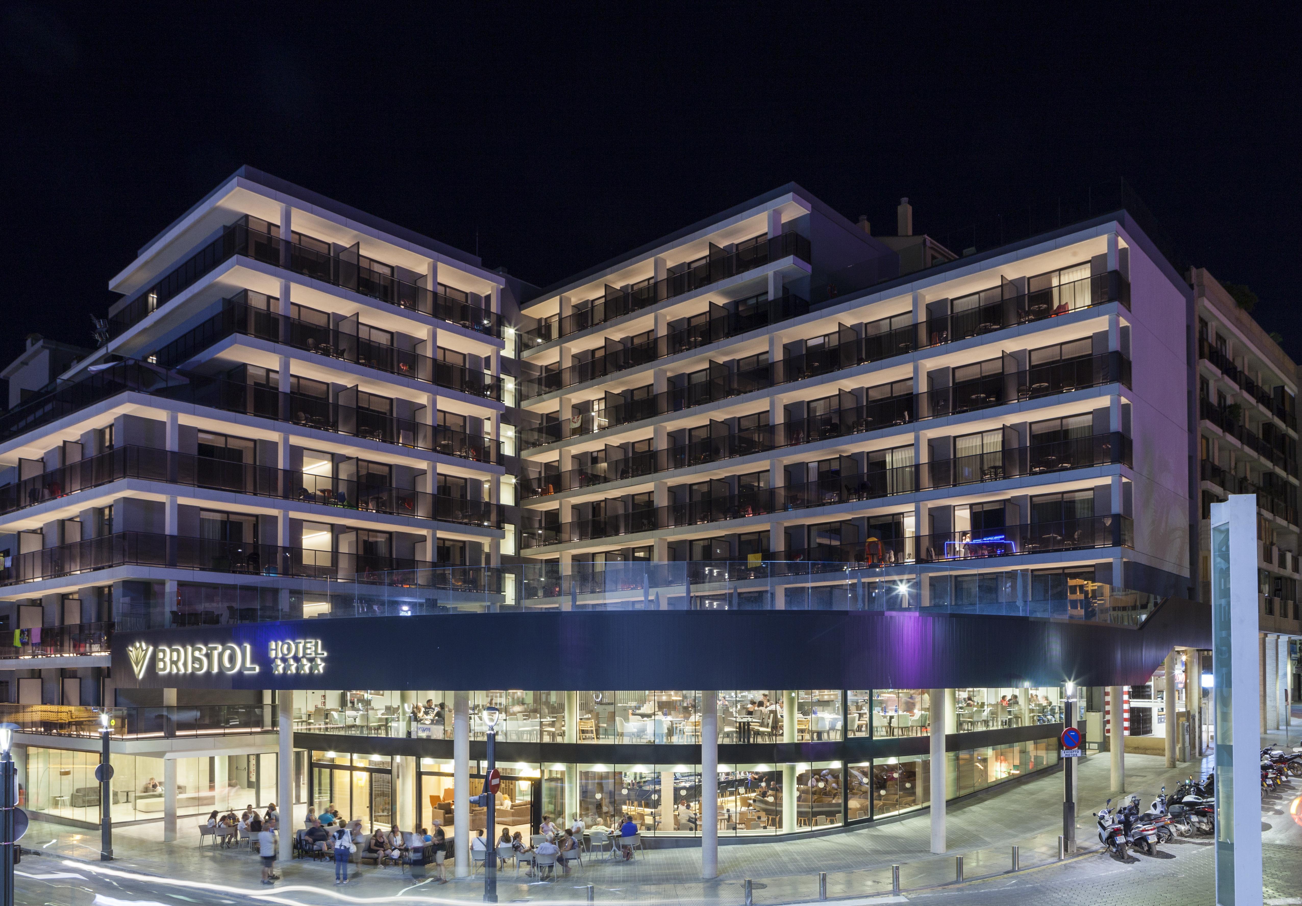 Hotel Bristol Benidorm Exterior foto